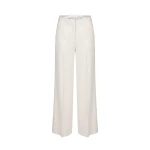 Saiid Kobeisy Floral Tailored Pants in Off White