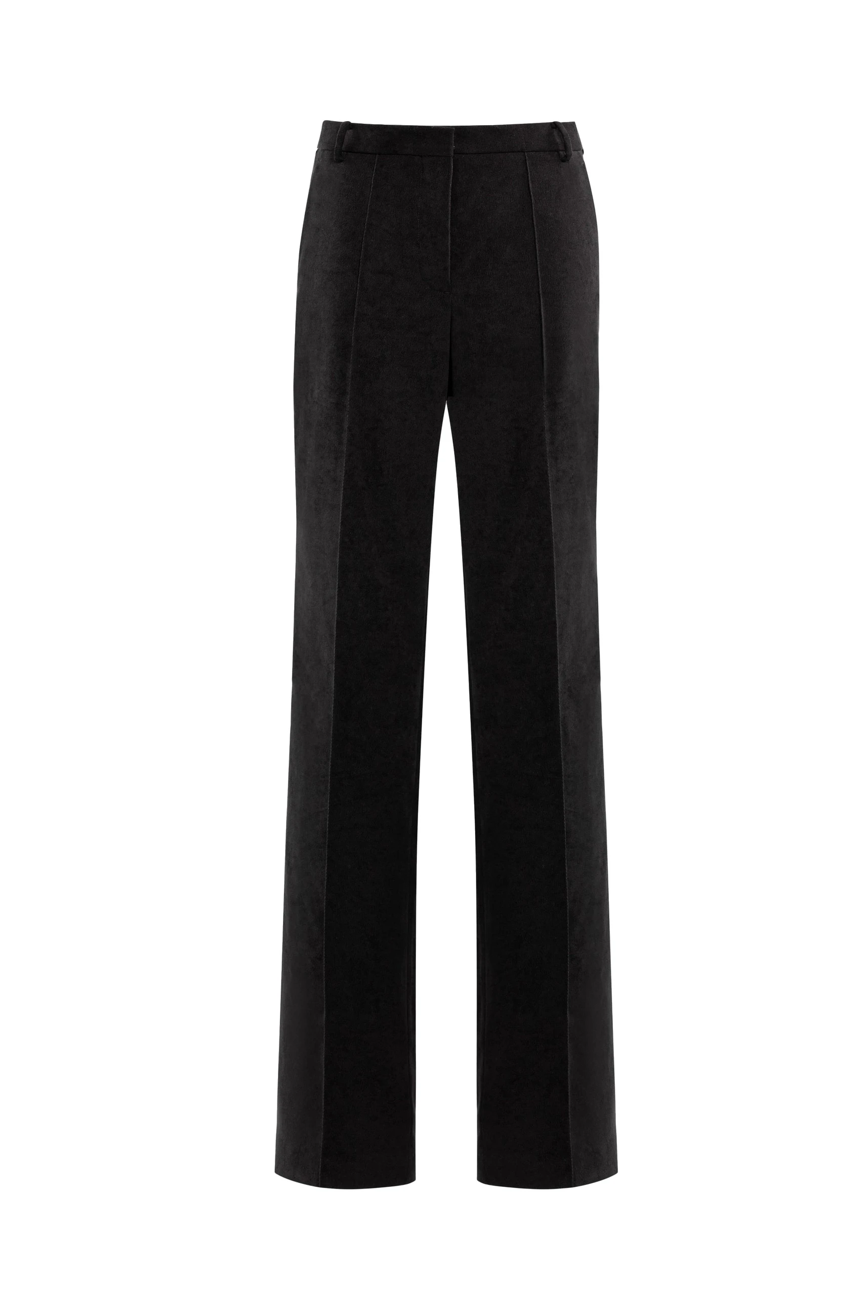 Saiid Kobeisy Straight-Cut Pants in Jet Black | Pants | Luxury Shoes Saiid Kobeisy Straight-Cut Pants in Jet Black