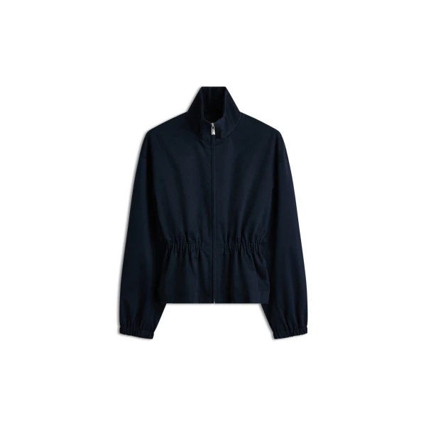 Brushed Cotton Funnel Neck Jacket