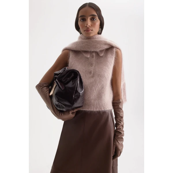 Brushed Mohair Shirt Tank