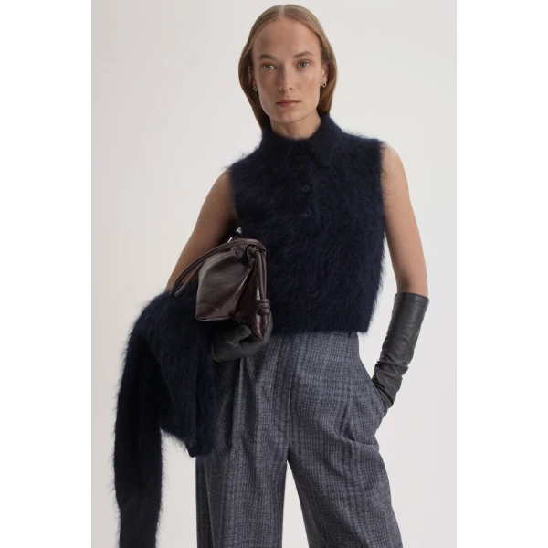 Brushed Mohair Shirt Tank