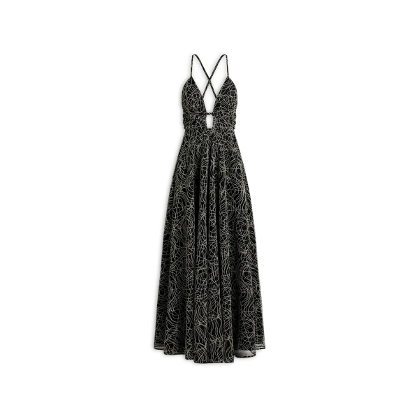 Cornelli Gathered Gown