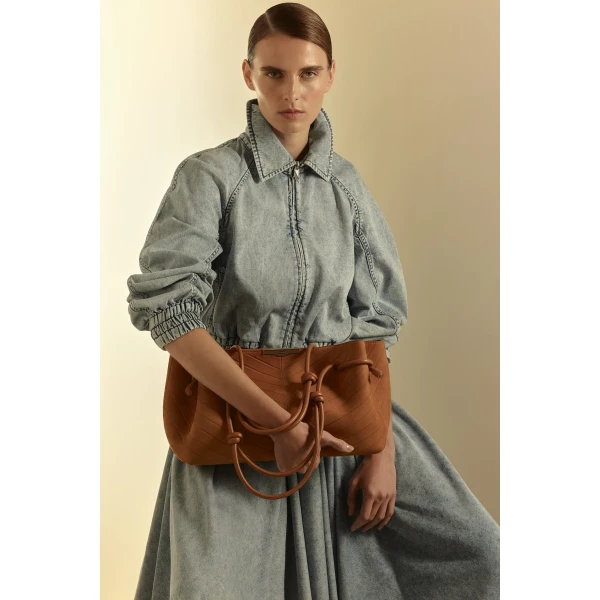 Denim Bomber
