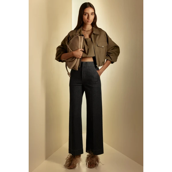 Denim Cropped 30“ Jean