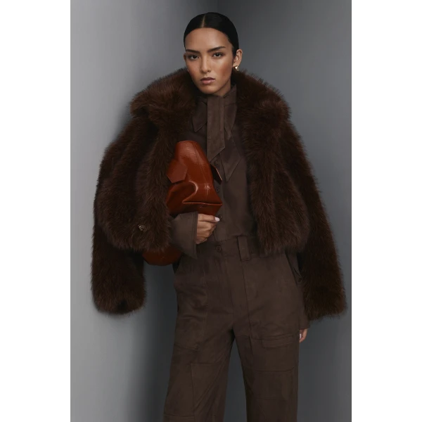 Faux-Suede Shirt