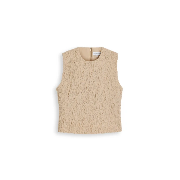 Fleur De Lin Top in Champagne