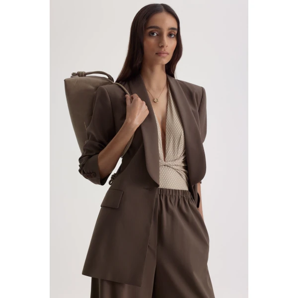 Italian Chain Drape One Piece