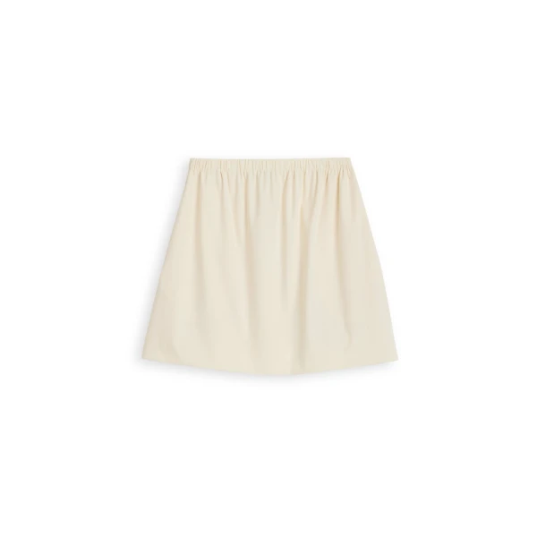 Italian Mini Skirt in Cream