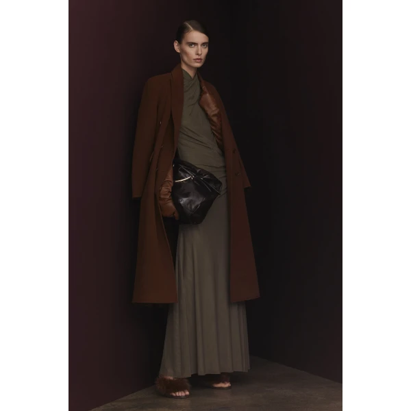 Mesh Draped Skirt