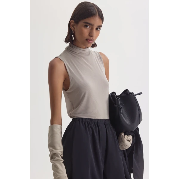 Mesh Soft Funnel Neck Tank