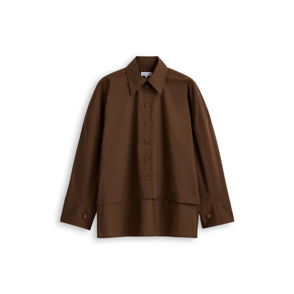 Parachute Cocoon Sleeve Shirt