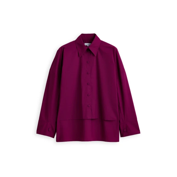 Parachute Cocoon Sleeve Shirt