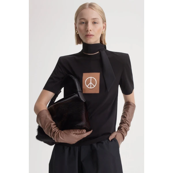 Peace Shoulder Pad T-Shirt