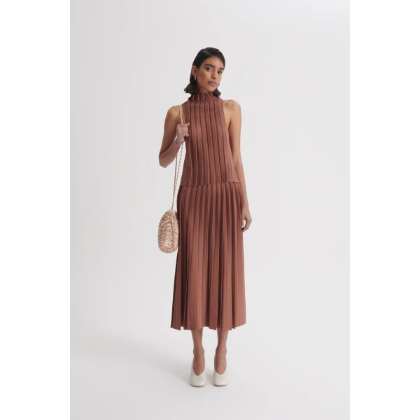 Pleat Tailored Tank