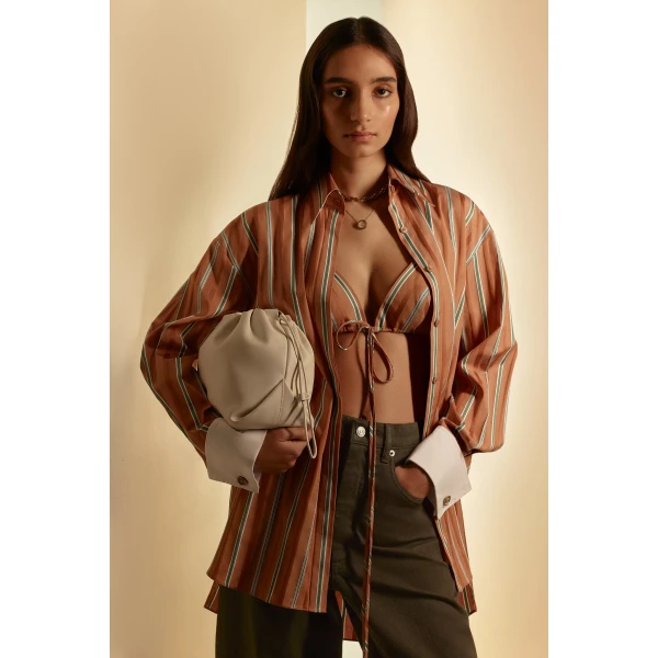 Poppy French Cuff Shirt