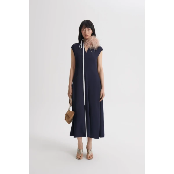 Soft V Neck Dress