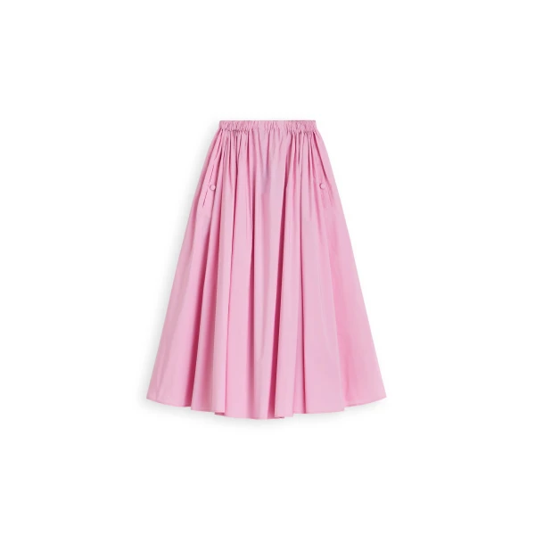 Taffeta Sportif Skirt in Sugar