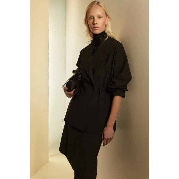 Tailored Cocoon Sleeve Jacket