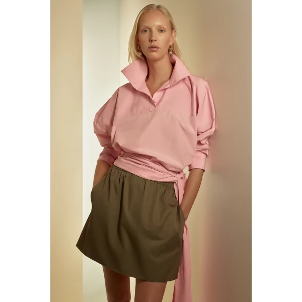 Tech Mini Skirt