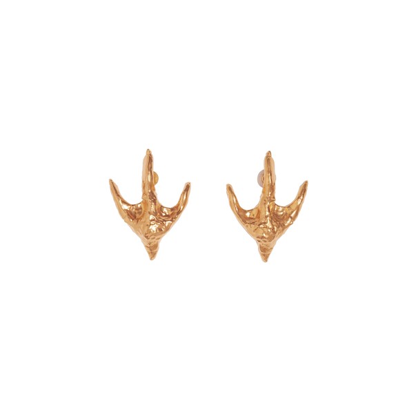 schiaparelli bird claws earrings