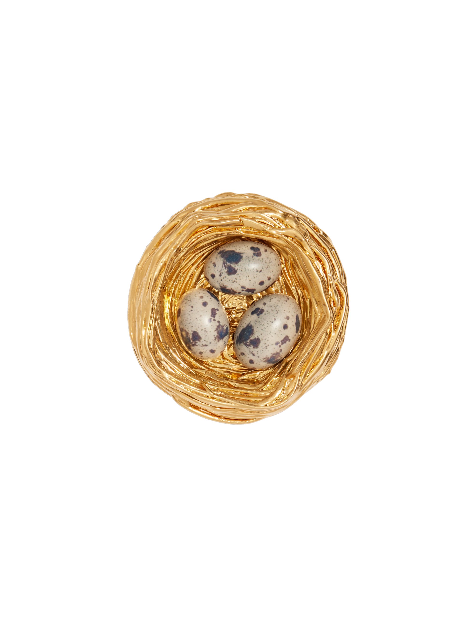 Bird'S Nest Brooch Schiaparelli Jewelry | Luxury Shoes schiaparelli bird's nest brooch