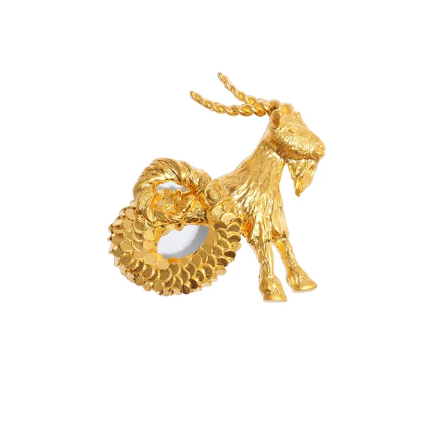 schiaparelli capricorn brooch