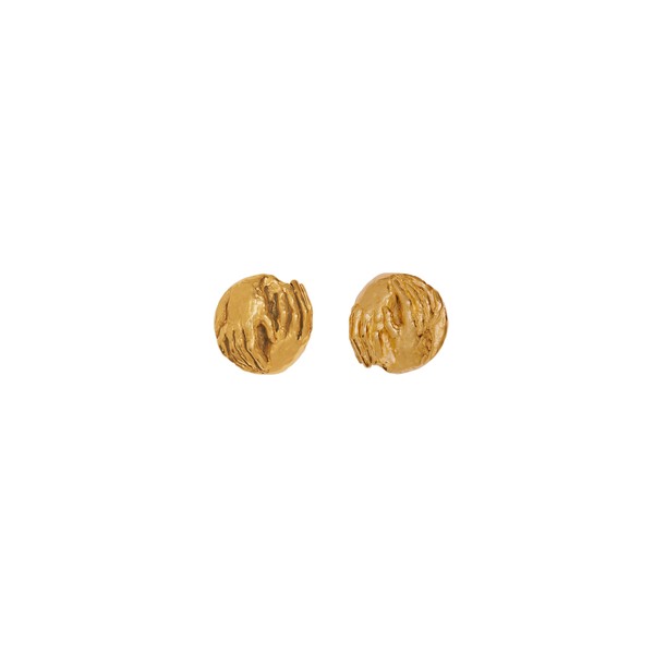 schiaparelli clasped hands earrings
