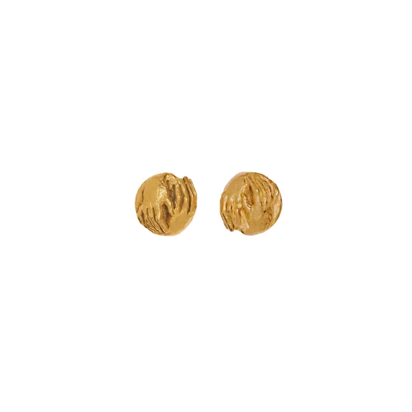 schiaparelli clasped hands earrings