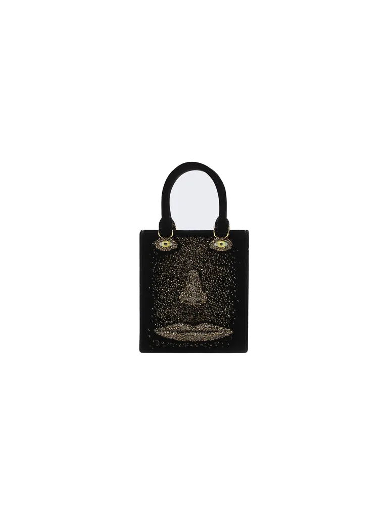 Face Bag in Black Schiaparelli Bags | Luxury Shoes schiaparelli face bag