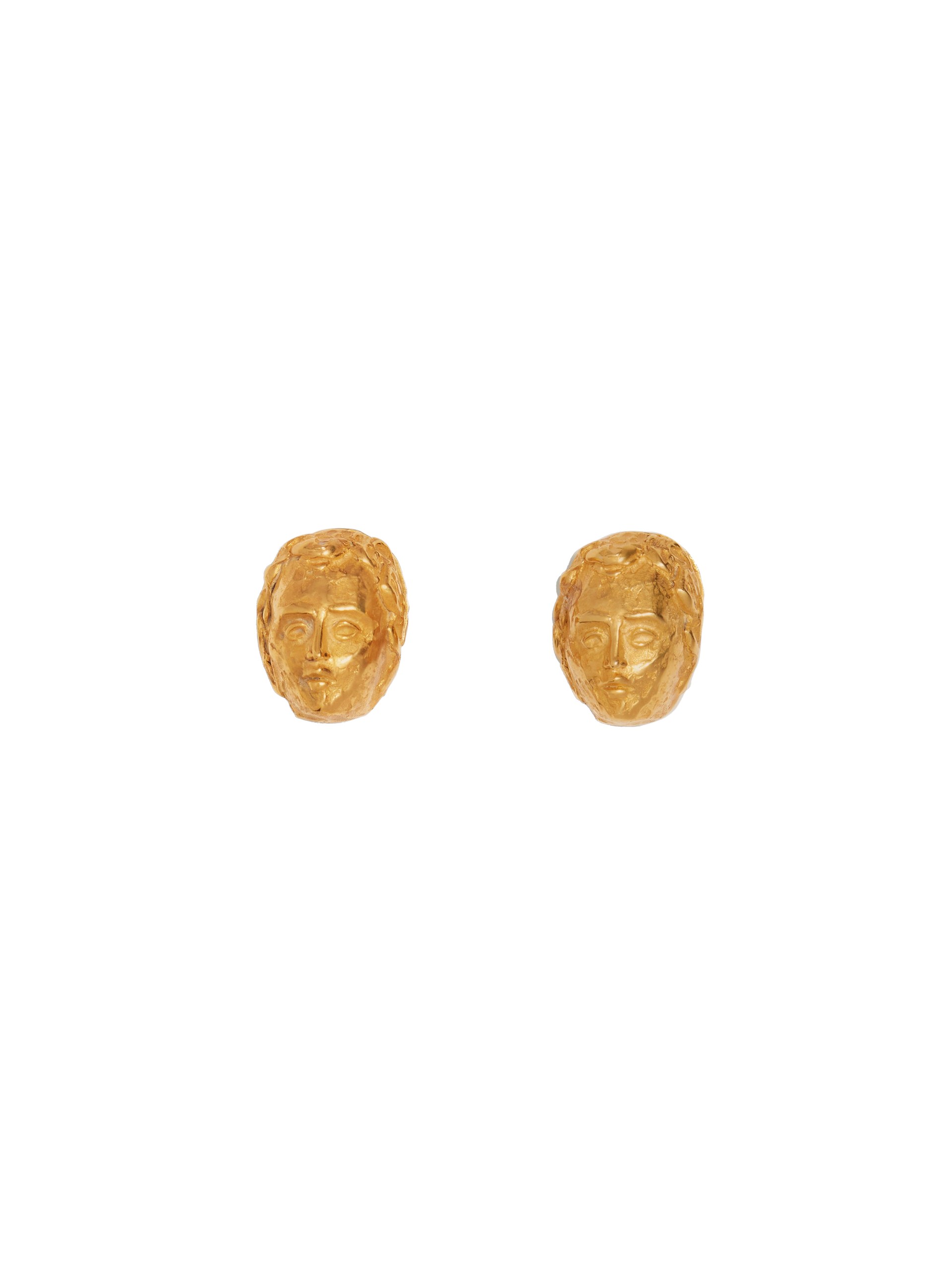 Face Medallion Earrings Schiaparelli Jewelry | Luxury Shoes schiaparelli face medallion earrings