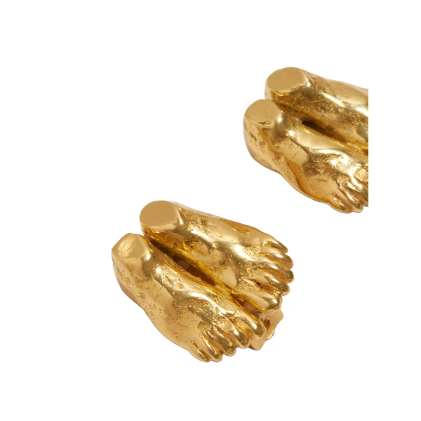 schiaparelli feet earrings price