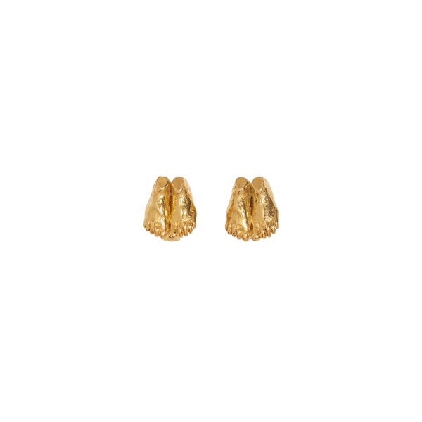 schiaparelli feet earrings