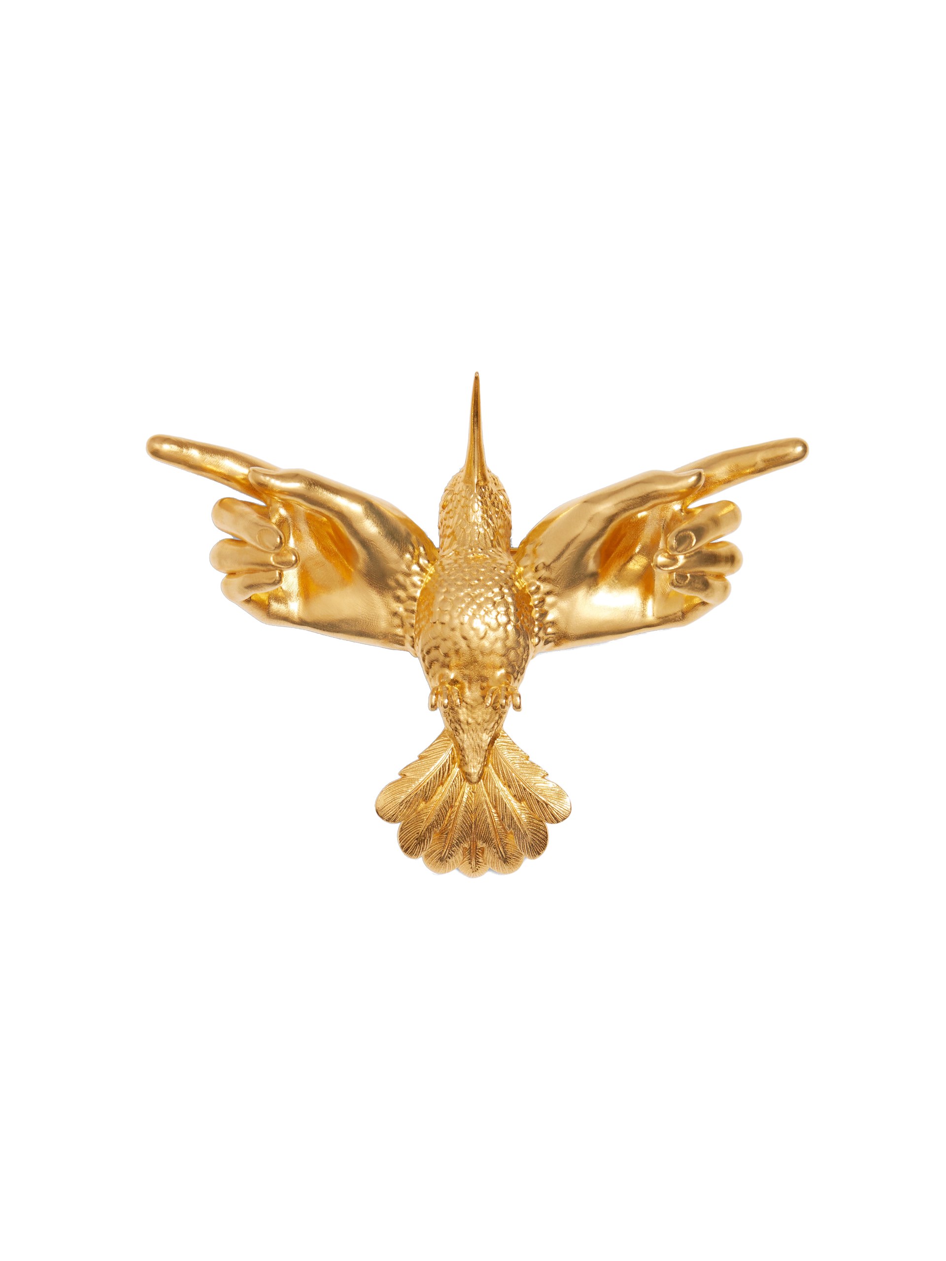 Hand-Winged Hummingbird Brooch Schiaparelli Jewelry | Luxury Shoes schiaparelli hand-winged hummingbird brooch