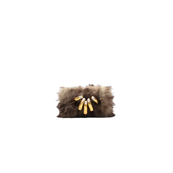 schiaparelli hand in hand clutch