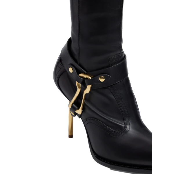 schiaparelli keyhole western ankle boots price
