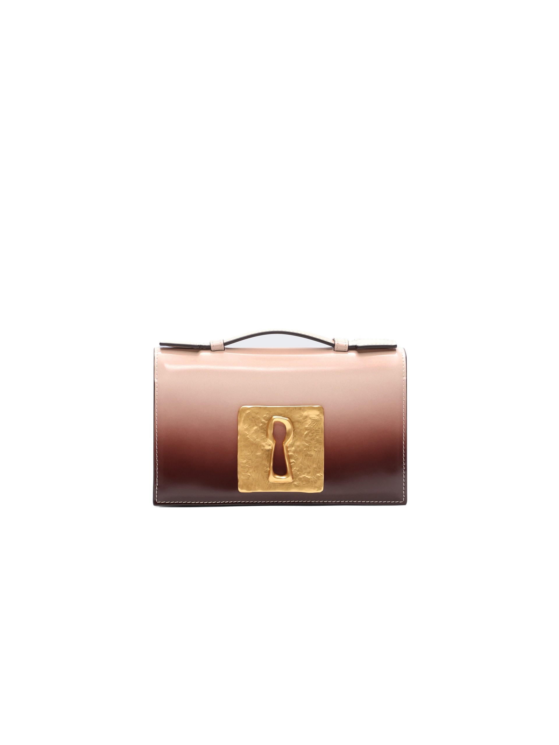 Leather Keyhole Clutch Schiaparelli Accessories | Luxury Shoes schiaparelli leather keyhole clutch