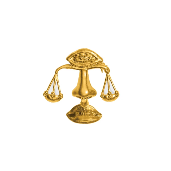 Libra Brooch