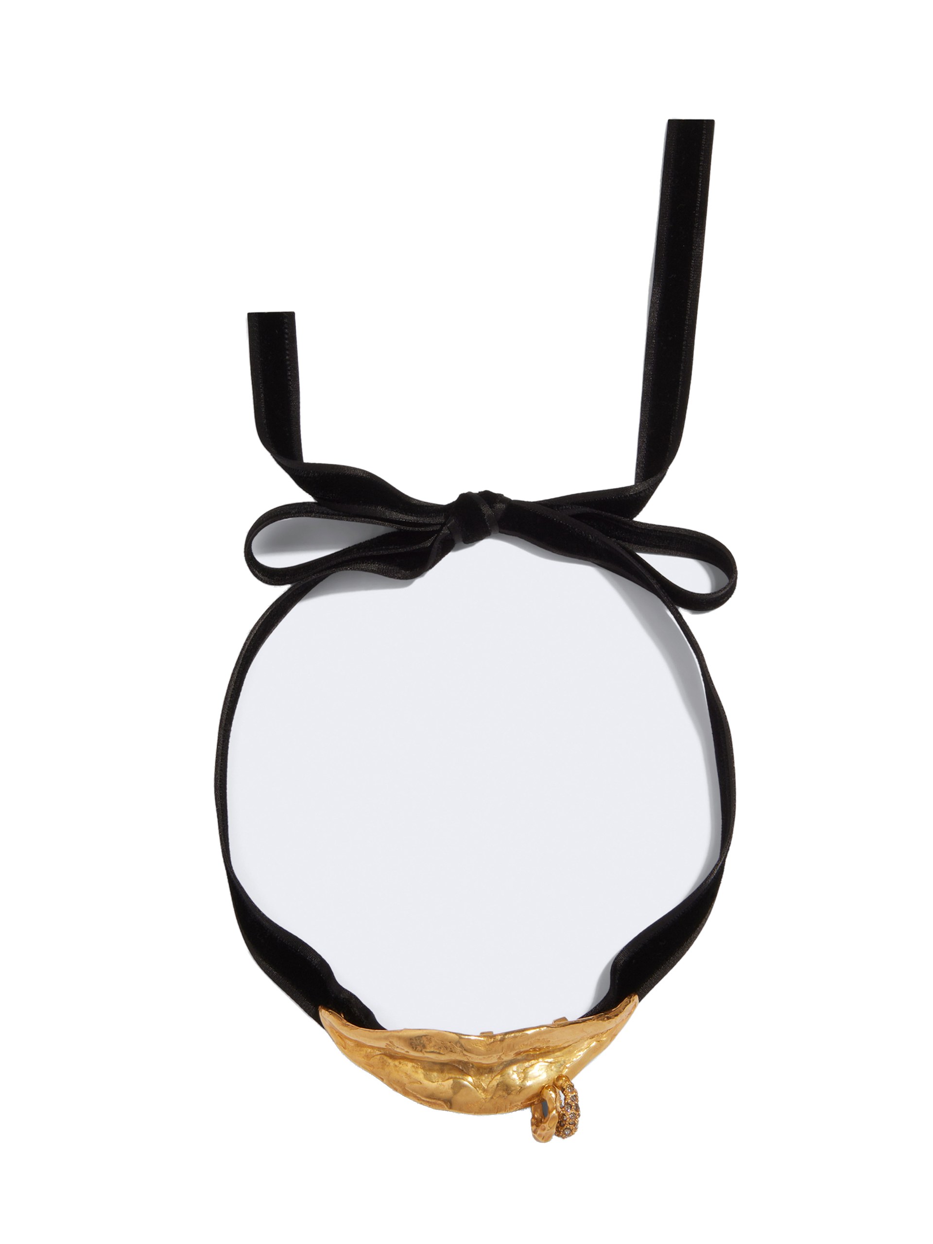 Pierced Mouth Necklace Schiaparelli Jewelry | Luxury Shoes schiaparelli pierced mouth necklace