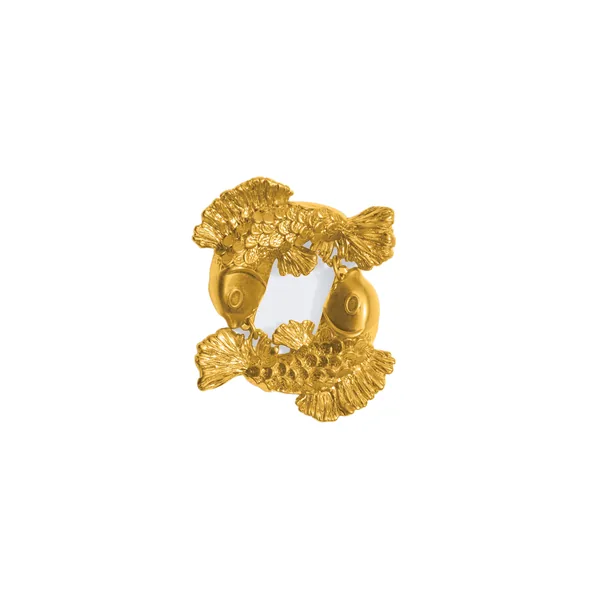 schiaparelli piscis brooch