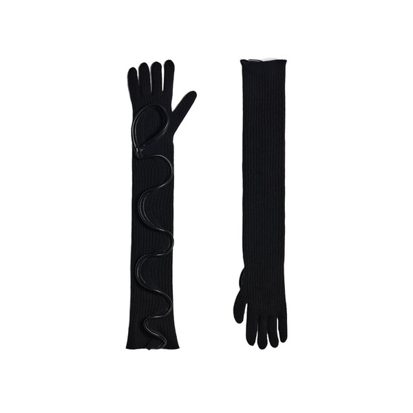 schiaparelli ruffled gloves