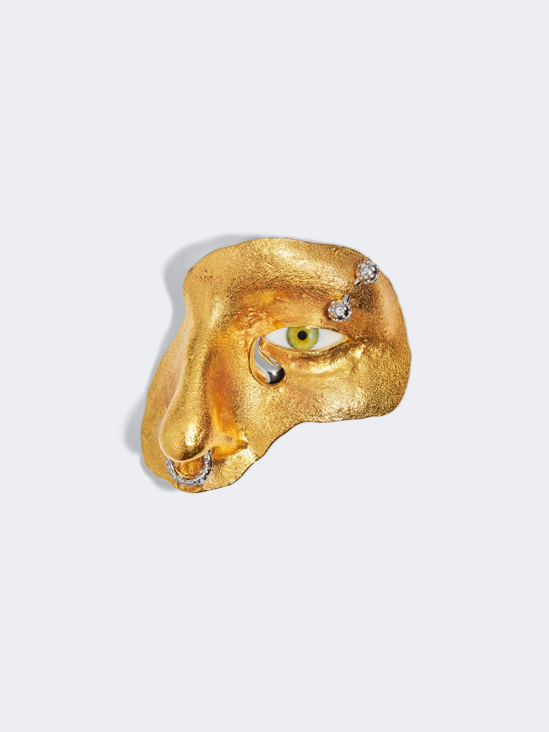 Visage Brooch Schiaparelli Jewelry | Luxury Shoes schiaparelli visage brooch price