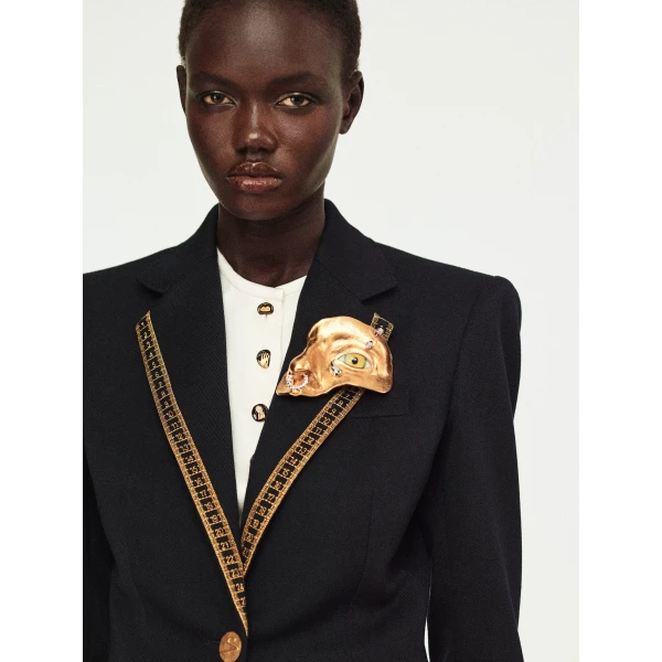 schiaparelli visage brooch