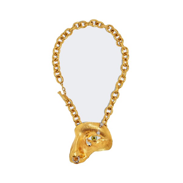 schiaparelli visage necklace