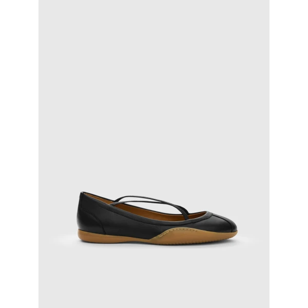ATP Atelier Sella in Black Ballet Flats