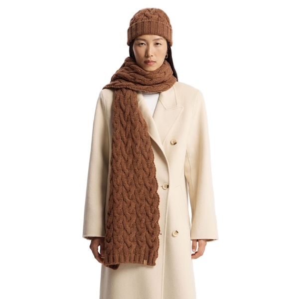 Strathberry Cable Knit Scarf