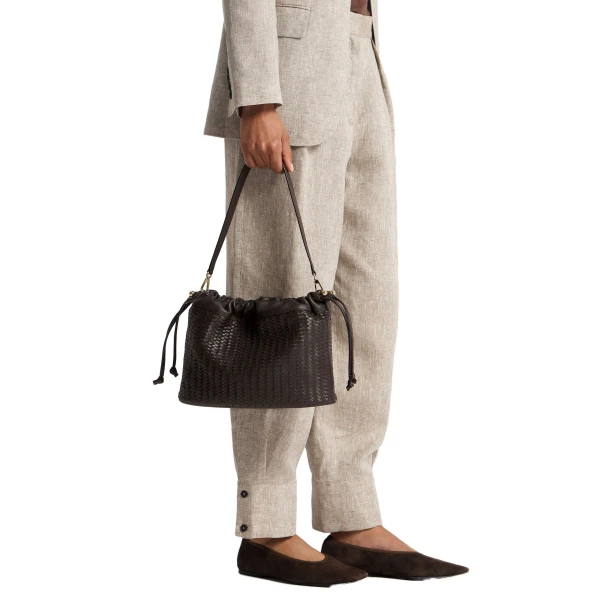 Strathberry Charlotte Midi Drawstring shoulder bag