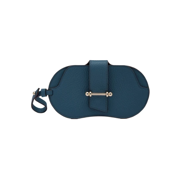 Strathberry Multrees Sunglasses Case Loch Blue