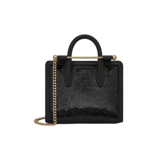 Nano Tote in Black Sequins