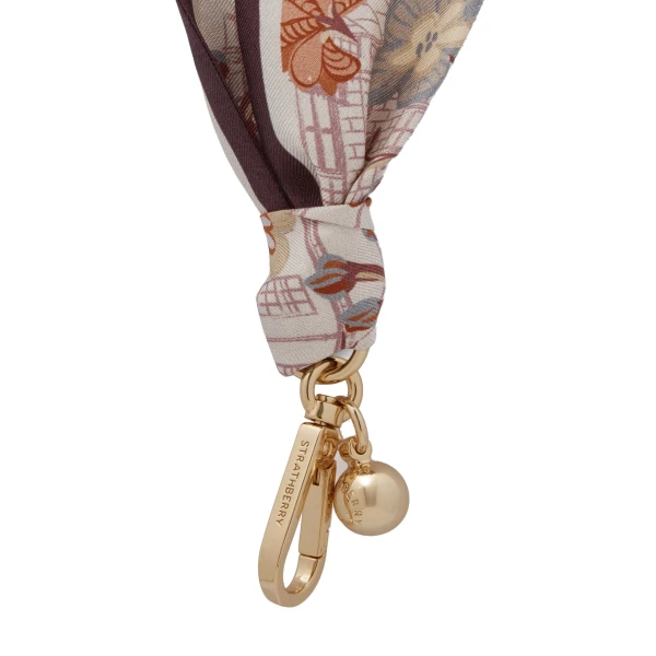 Strathberry silk charm