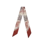Strathberry Silk Skinny Scarf